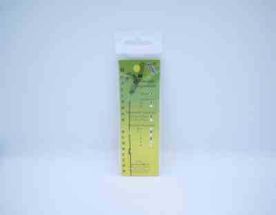 Волосяной карповый поводок «Спорт» с кольцом 16см, 25lb (12кг), кр.Hayabusa P-1 № 4 (бойл 14,16мм) (2шт)