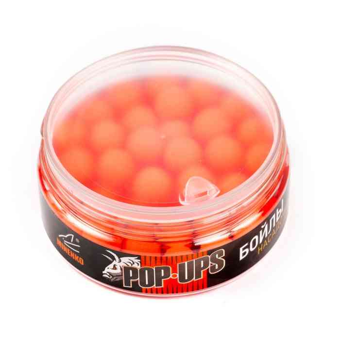 Бойлы плавающие MINENKO STRAWBERRY (Fluo) Pop-Up 14мм
