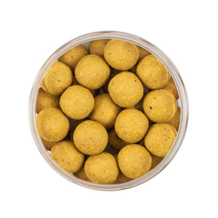 Насадочные бойлы MINENKO STRAWBERRY (SMILE) 20мм (пылящие)