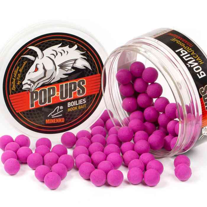 Бойлы плавающие MINENKO SQUID & OCTOPUS Pop-Up 12мм