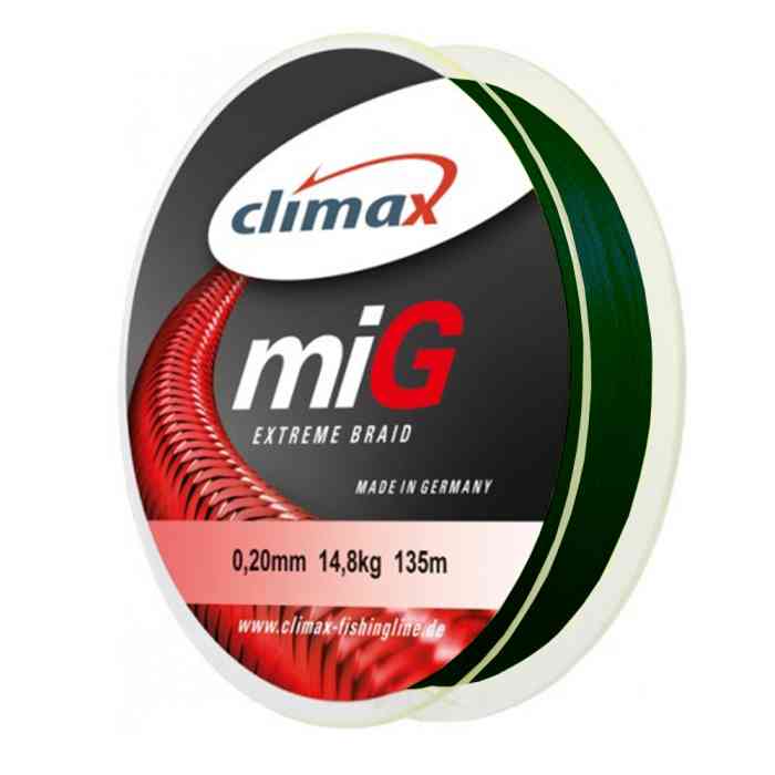 Купить Купить Шнур Climax miG BRAID NG (gray-green) 0.10 (connected)