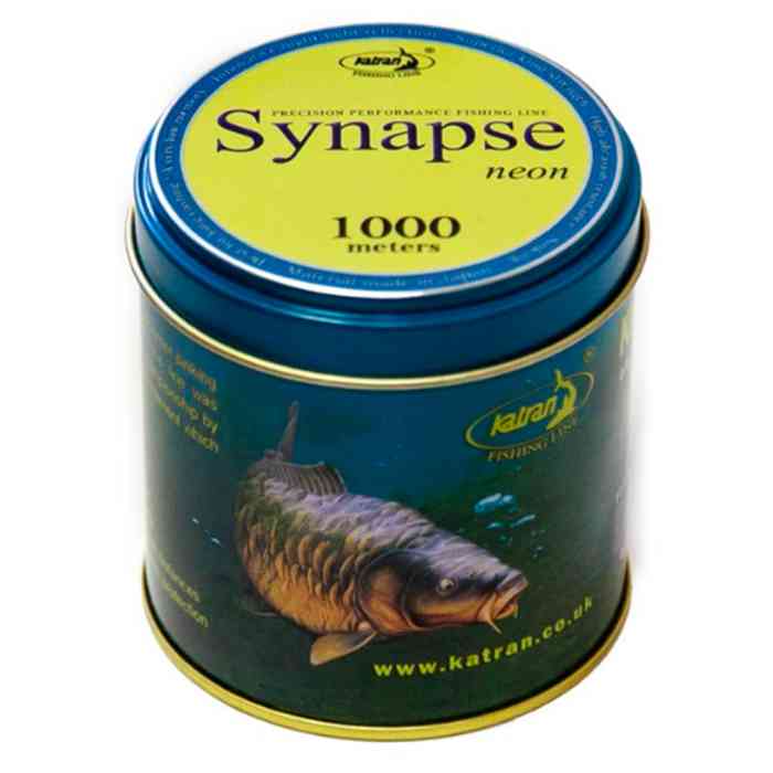 Леска Katran Synapse Neon 0.331 мм (жёлтая)