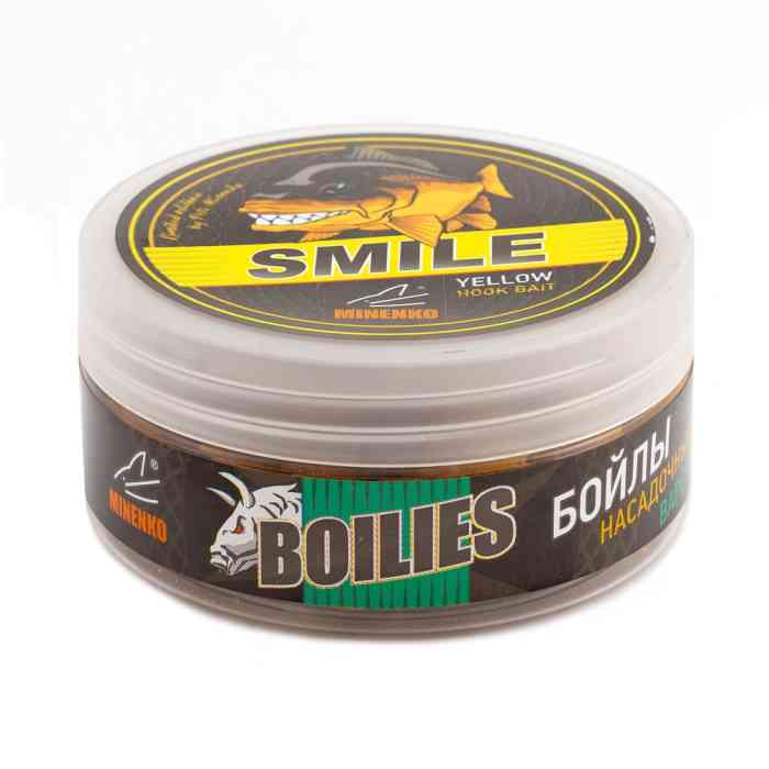 Насадочные бойлы MINENKO SPICE (SMILE) 14мм (варёные)