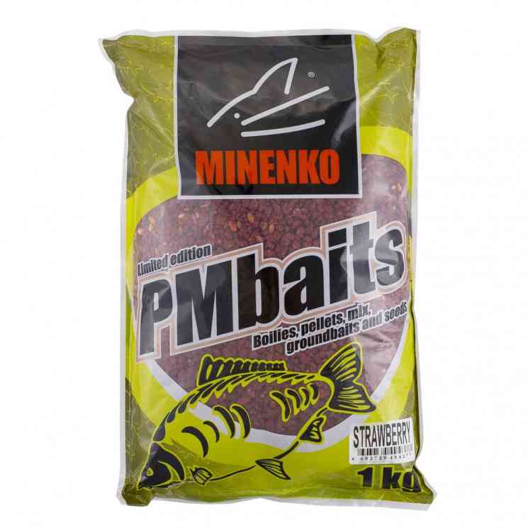 Купить Прикормка MINENKO CARP Strawberry (1кг)