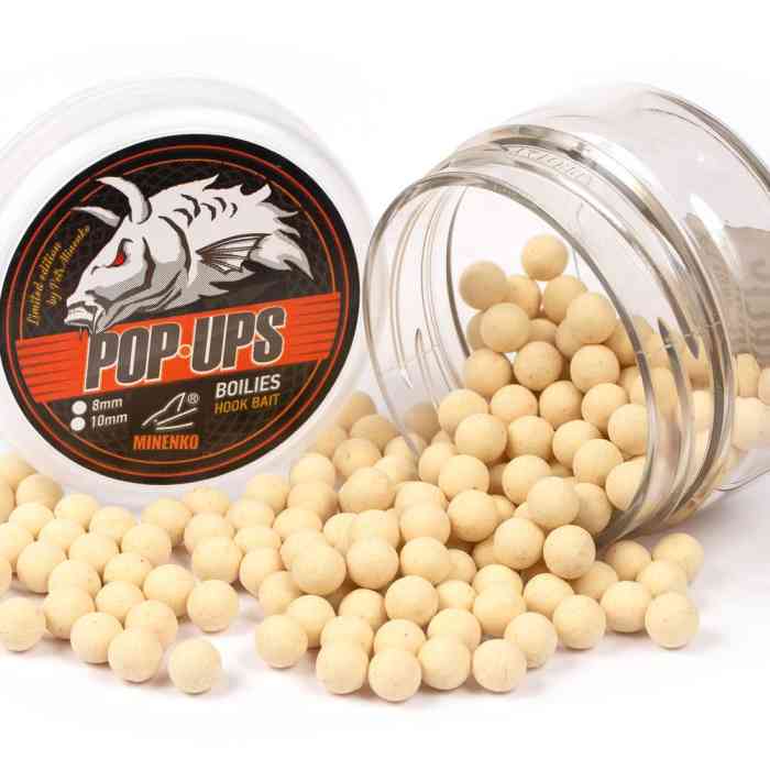 Бойлы плавающие MINENKO WHITE FLAVOR Pop-Up 8мм