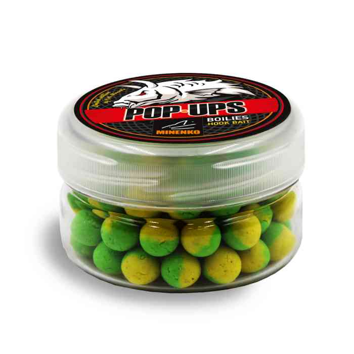 Бойлы плавающие MINENKO PEAR & HONEY Pop-Up (double color) 10мм