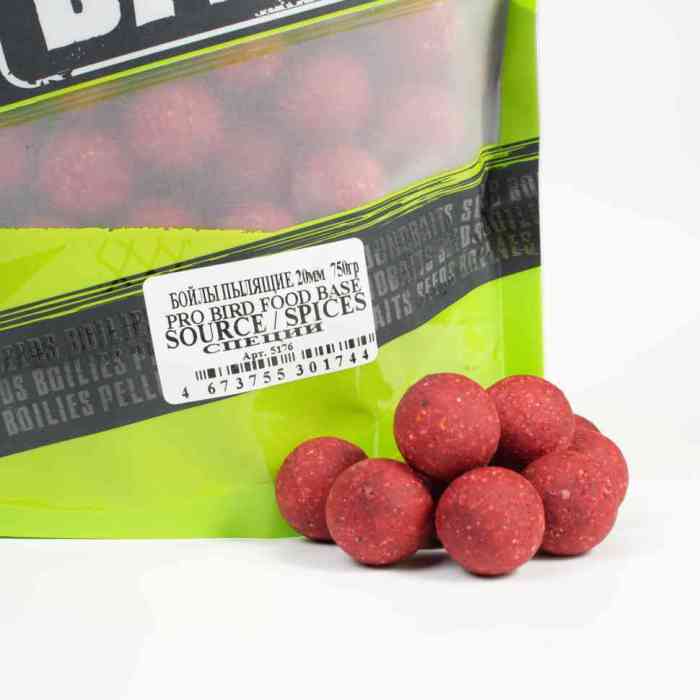 Бойлы пылящие специи PRO BIRD FOOD д15 мм