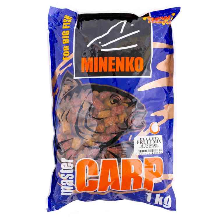 Купить Пеллетс MINENKO Master Carp FRUIT MIX 10мм