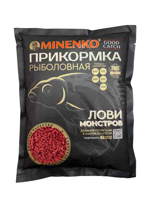 Купить Купить Пеллетс MINENKO Good Catch Сазан 5мм