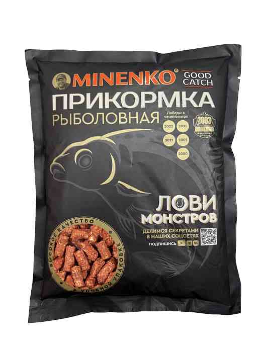 Купить Купить Пеллетс MINENKO Good Catch Крупный Карась 5мм